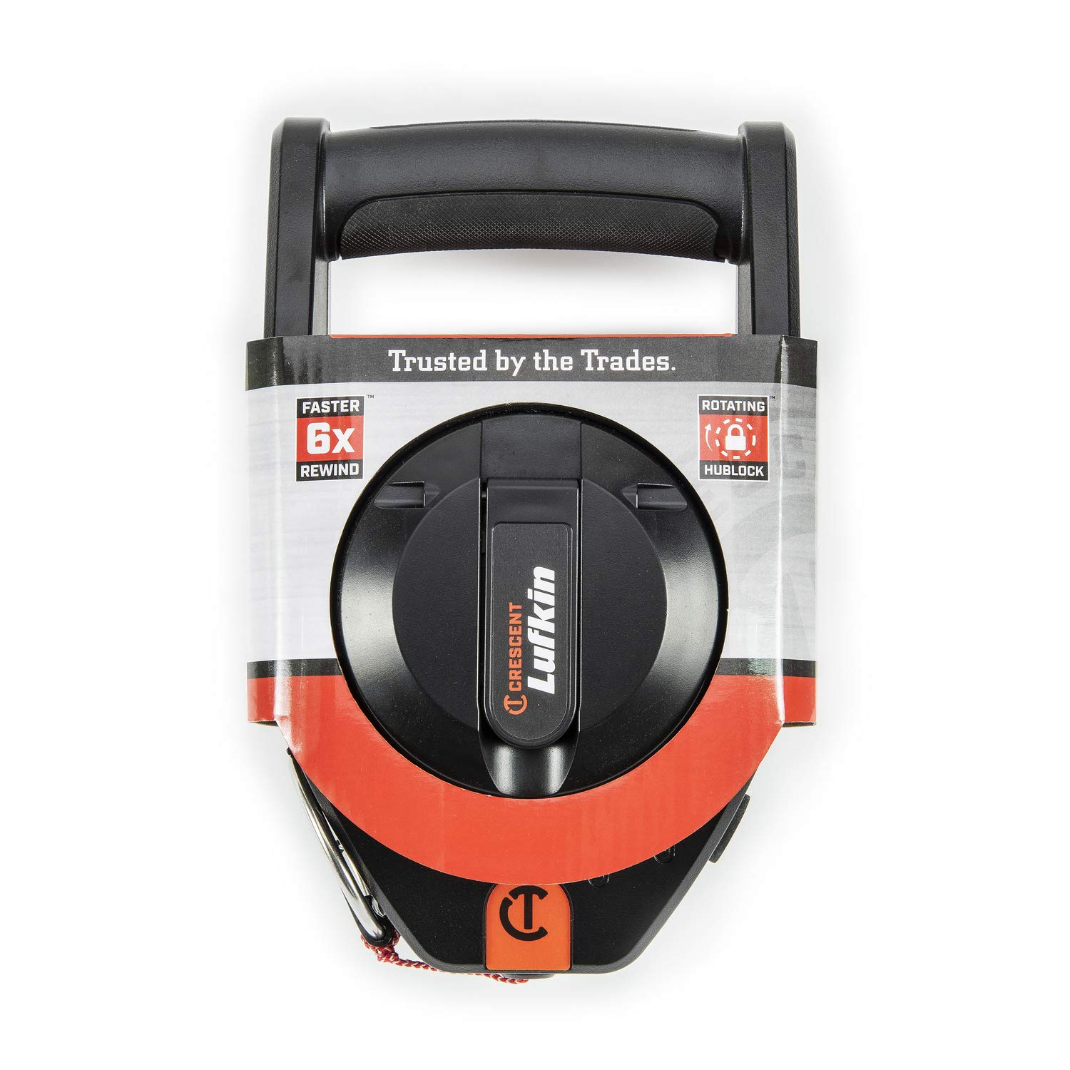 **Crescent Lufkin CL150 150-Foot Professional Construction Chalk Reel - Heavy-Duty Chalk Line Tool for Marking Straight Lines on Concrete, Wood, and Metal Surfaces - Ideal for Contractors, Carpenters, and DIY Projects**