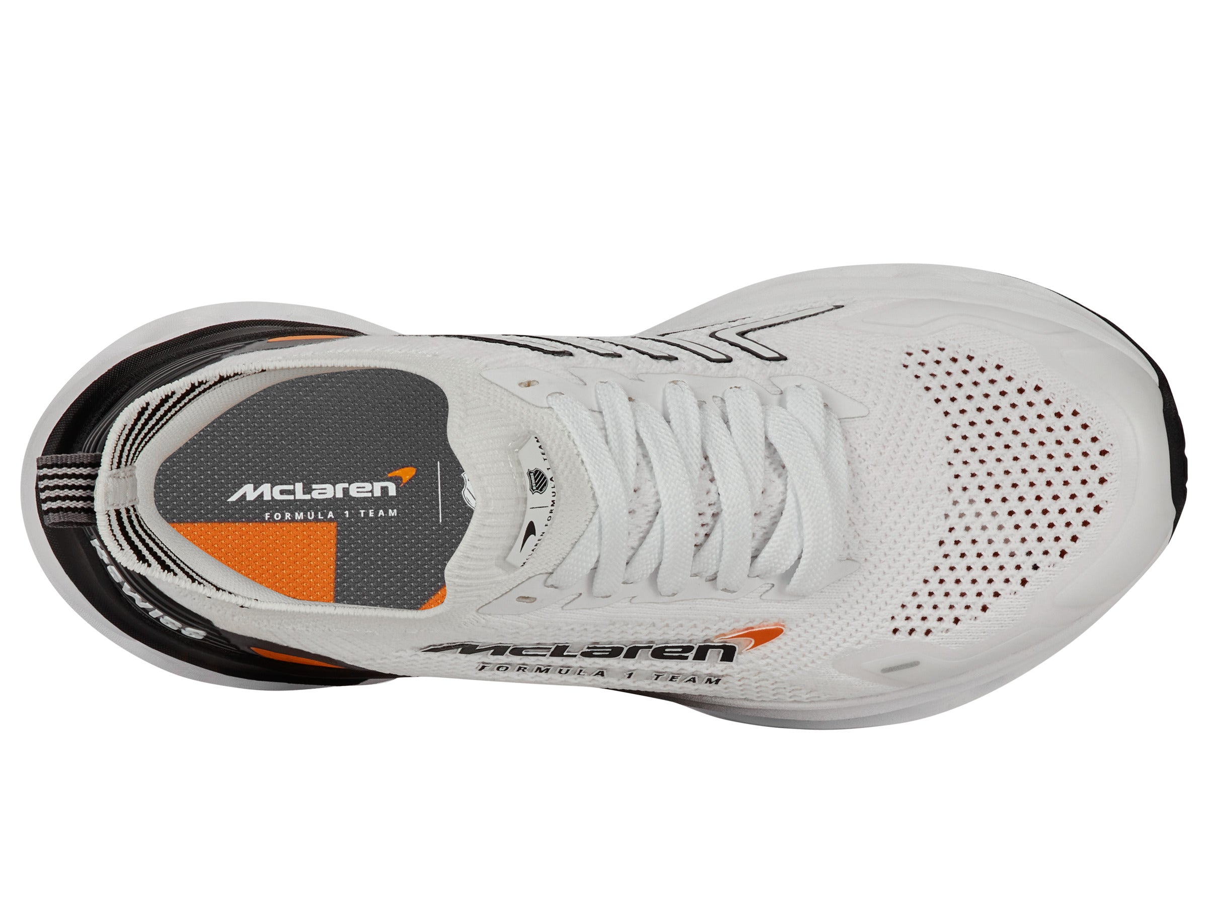 McLaren F1 Team Impulse Tubes Lite X - White/Black/Papaya - High-Performance Racing Gear for Motorsport Enthusiasts & Collectors