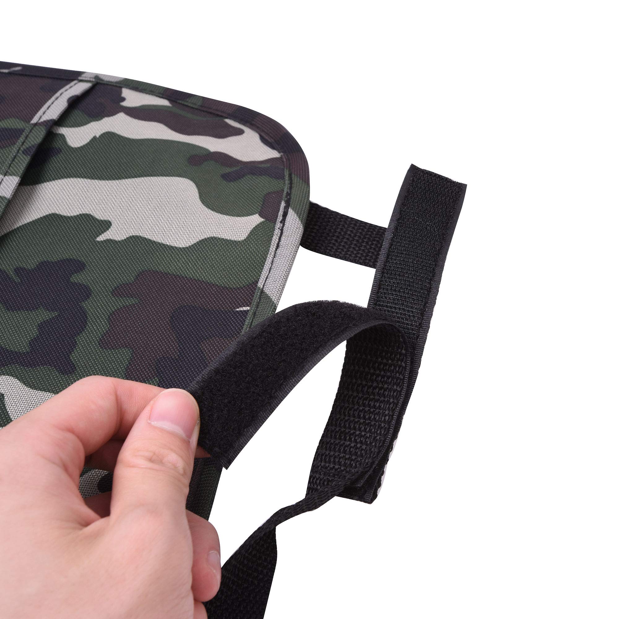 FH Group Multi-Pocket Camo Print Car Seat Back Organizer with Insulated Cooler - Universal Backseat Storage for Kids, Travel & Road Trips - Perfect for Toys, Snacks, Books & Road Trip Essentials