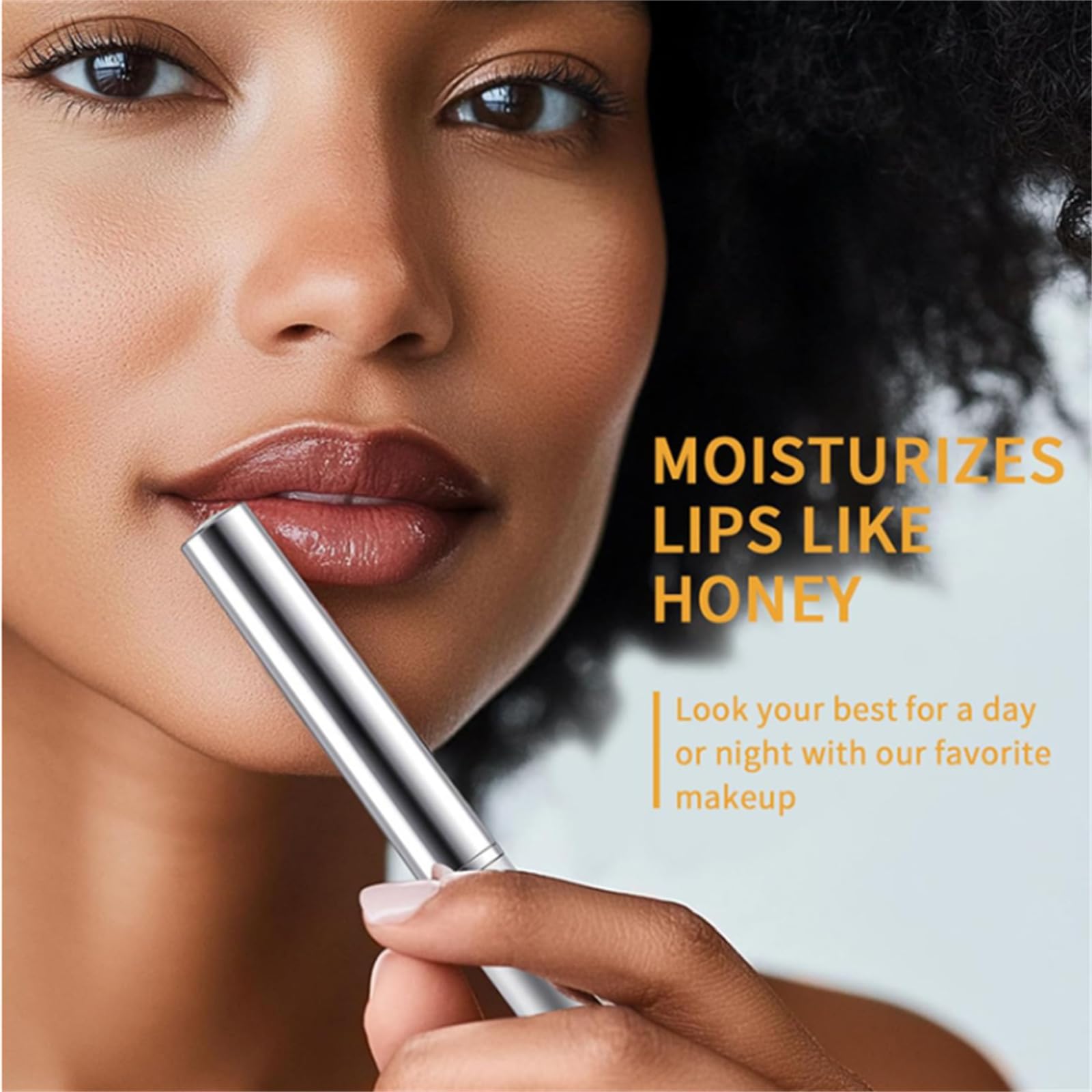 HoneyNoir Pink Honey Lipstick & Black Honey Tinted Lip Balm - Nourishing, Hydrating Moisturizing Lipstick for Daily Wear, Natural Makeup & Gift Giving