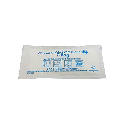 Chrysal Clear Professional #2 T-Bag - 320 Case | Floral Preservation Solution for Bouquets & Arrangements | Perfect for Florists, Weddings & Special Events