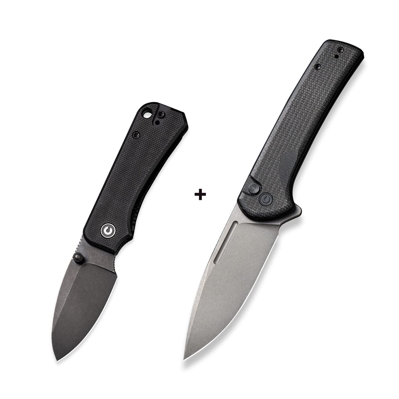 CIVIVI Baby Banter & Conspirator EDC Knife Set - Compact Pocket Knives for Everyday Carry, Outdoor Adventures & Tactical Use