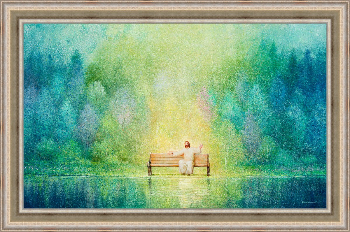 Come Unto Me and I Will Give You Rest - Inspirational Bible Verse Large Wall Art Decor for Living Room, Bedroom & Office - Perfect Christian Home Decor Gift
