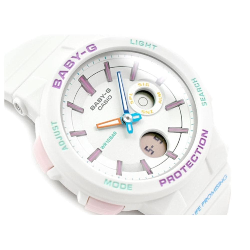 CASIO BABY-G BA-255WLP-7ADR Limited Edition Women's Digital Sport Watch - Waterproof, Shock Resistant, LED Light - Perfect for Running, Swimming & Outdoor Activities