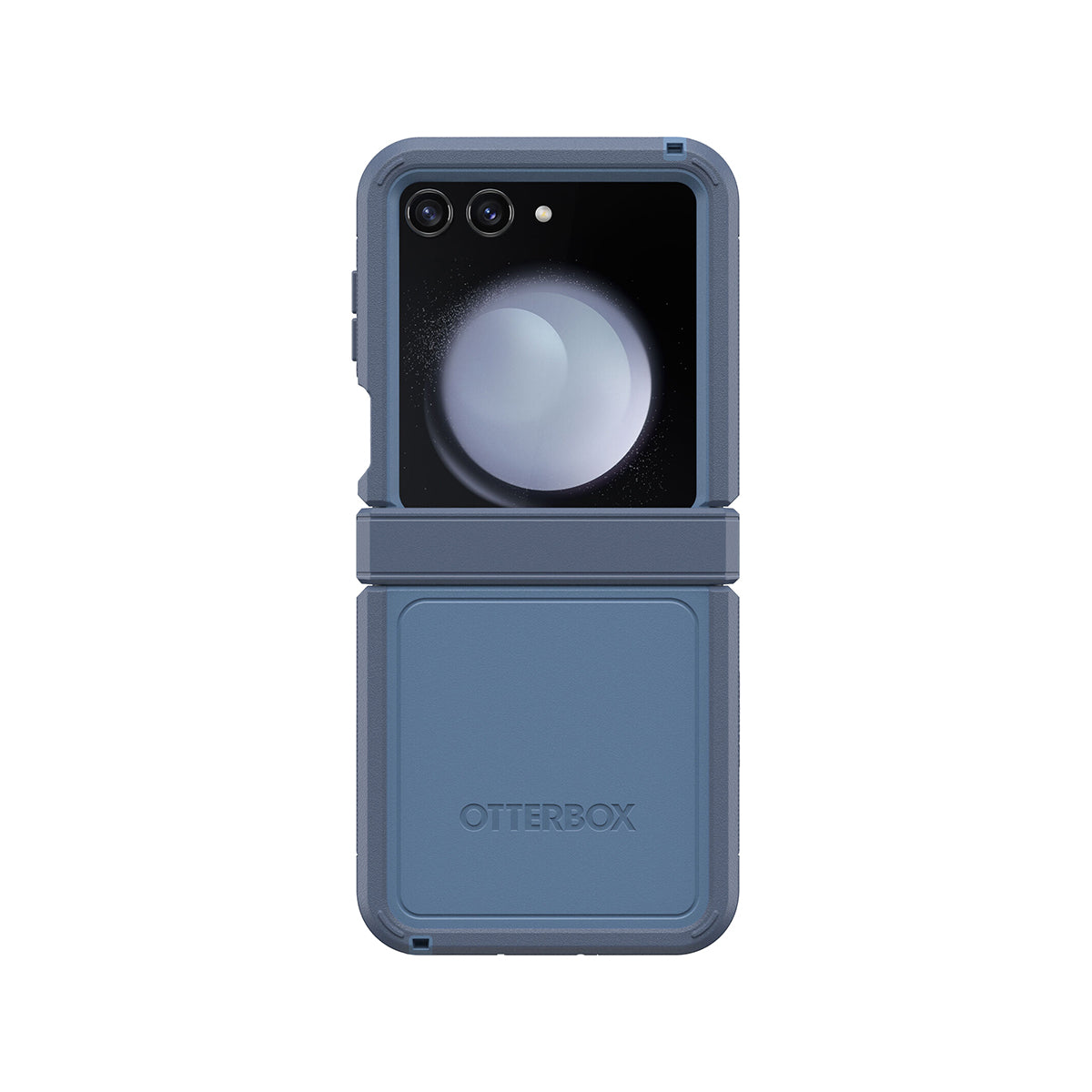 OtterBox Defender Series Rugged Phone Case for Motorola Moto XT Flip 5 - Baby Blue Jeans Design | Shockproof, Drop Protection | Perfect for Outdoor, Work & Travel