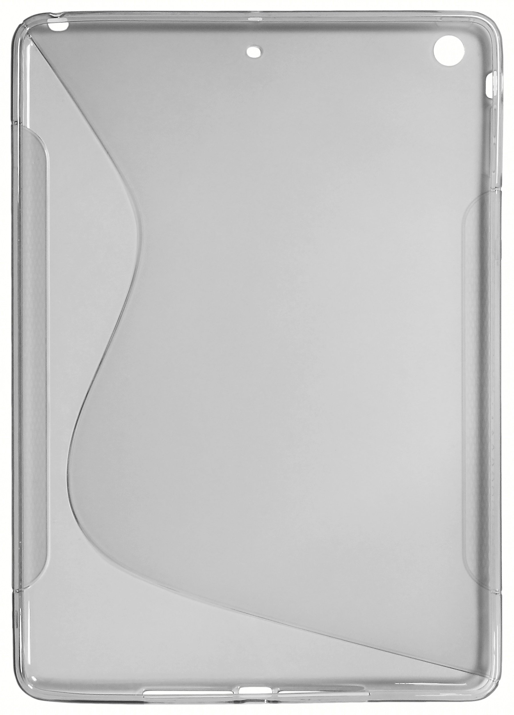 S-TPU Shockproof Clear Black Case for iPad Air 5th/4th Gen - Slim Protective Cover with Anti-Scratch & Anti-Yellowing | Perfect for Work, Travel & Everyday Use