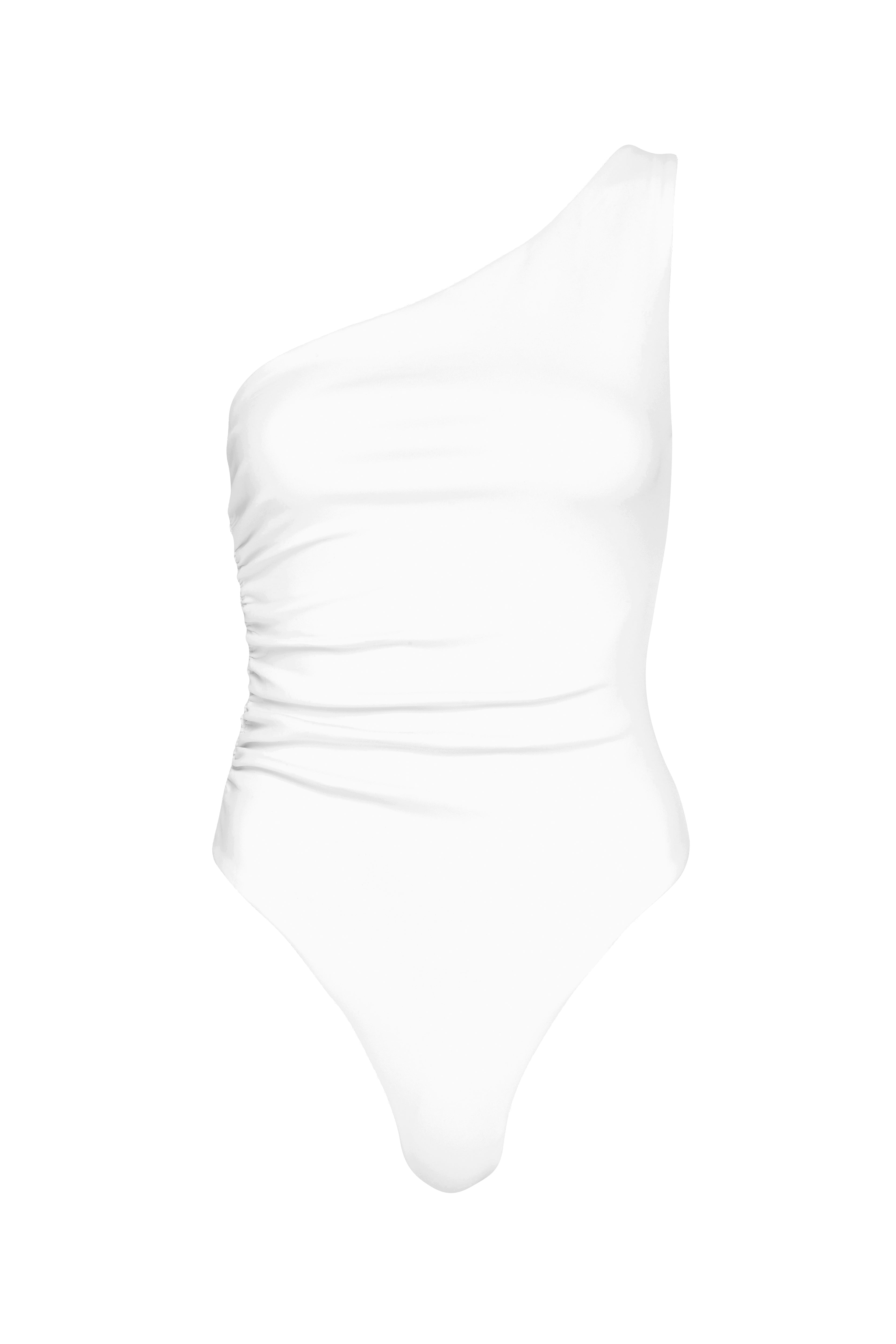 Louis One Shoulder One Piece Swimsuit - Sexy Monokini Bathing Suit for Women, Beach & Pool Party Wear