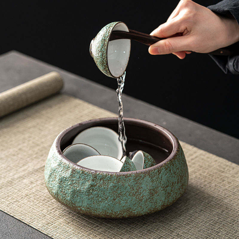 Premium Japanese Tea Set with Bamboo Leaf Tray - Authentic Matcha Ceremony Kit for Home & Office Use | Traditional Zen Gift for Tea Lovers