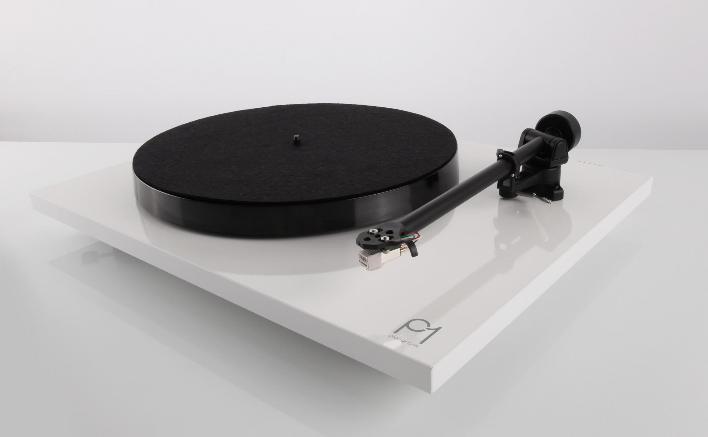 Rega Planar 1 Turntable - Premium Belt-Drive Vinyl Record Player with RB110 Tonearm | Perfect for Home Audio & Music Enthusiasts | Living Room & Studio Use