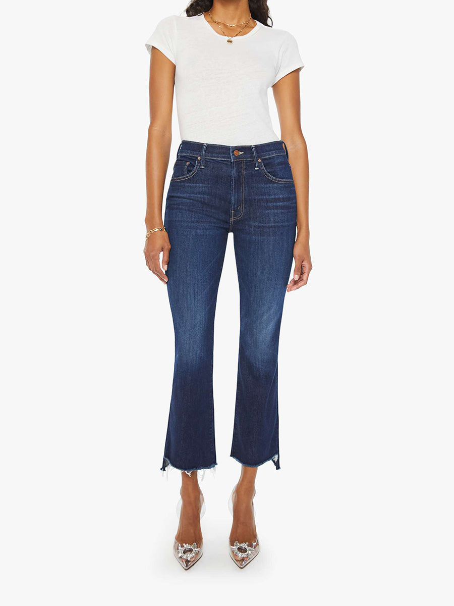 INSIDER CROP STEP FRAY HEM IN OFF LIMITS - Trendy Distressed Denim Shorts for Women | Perfect for Summer Outfits, Beach Vacations & Casual Street Style