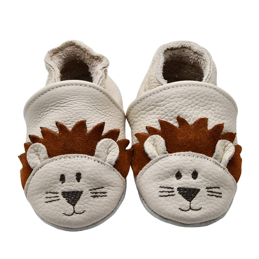 iEvolve Baby Soft Sole First Walker Shoes for Girls & Boys - Non-Slip Toddler Moccasins for Indoor & Outdoor Play, Crawling & Early Walking