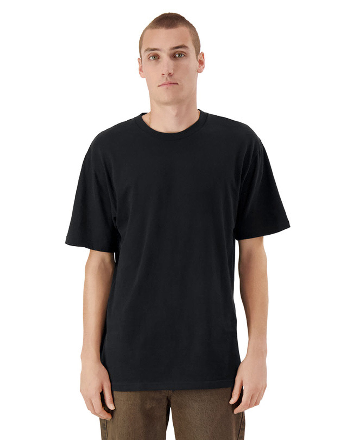 American Apparel 5389 Unisex Sueded T-Shirt - Soft & Comfortable Cotton Tee for Men & Women - Perfect for Casual Wear, Layering & Everyday Outfits