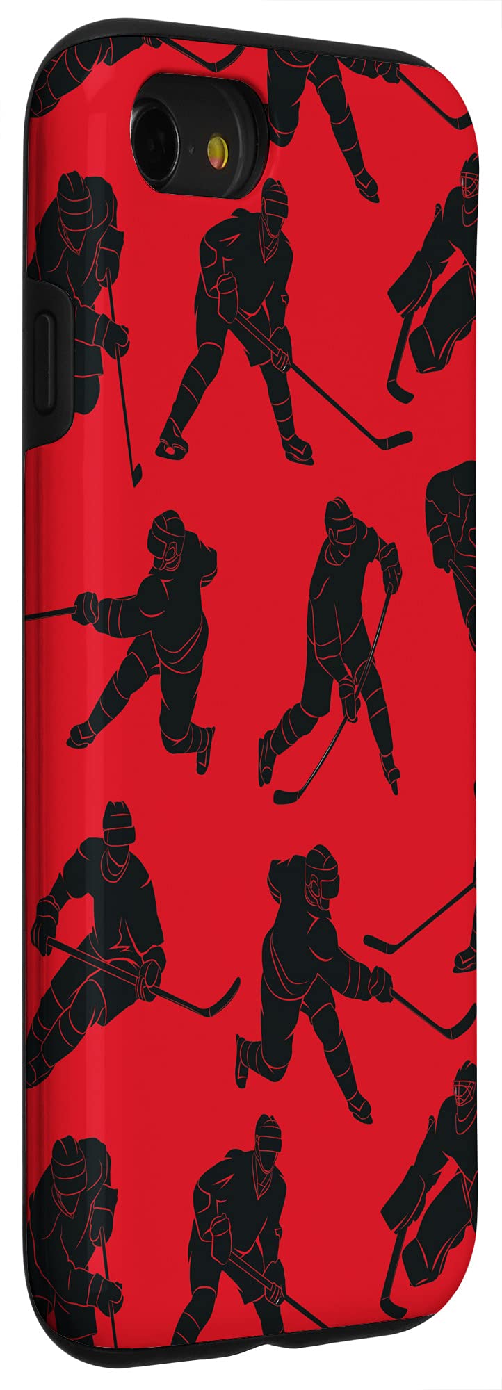 iPhone SE (2020) / 7 / 8 Shockproof Hockey Design Phone Case - Durable Protective Cover for Apple iPhone SE 2nd Gen, iPhone 7 & 8 - Perfect for Hockey Fans, Sports Enthusiasts & Everyday Use