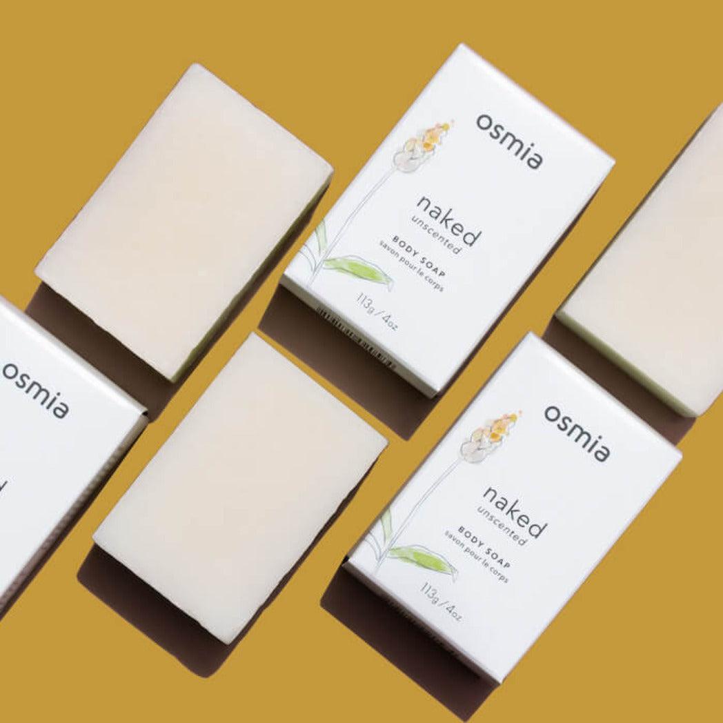 Organic Naked Body Soap Bar - All-Natural, Vegan & Cruelty-Free for Sensitive Skin - Perfect for Shower, Bath & Travel - Hydrating & Gentle Cleansing