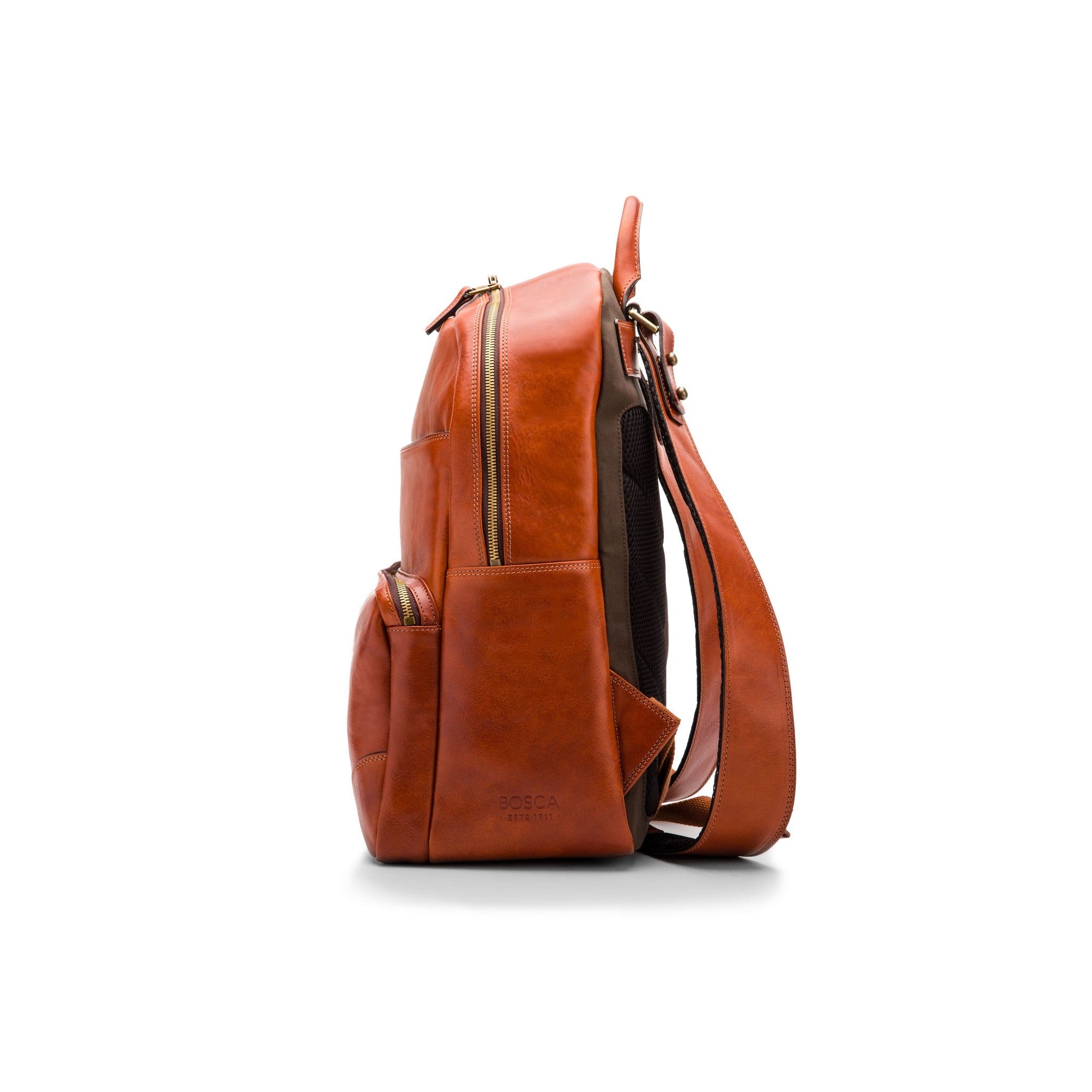 Bosca Dolce Backpack for Women - Stylish Leather Laptop Backpack with USB Charging Port - Perfect for Work, Travel & College