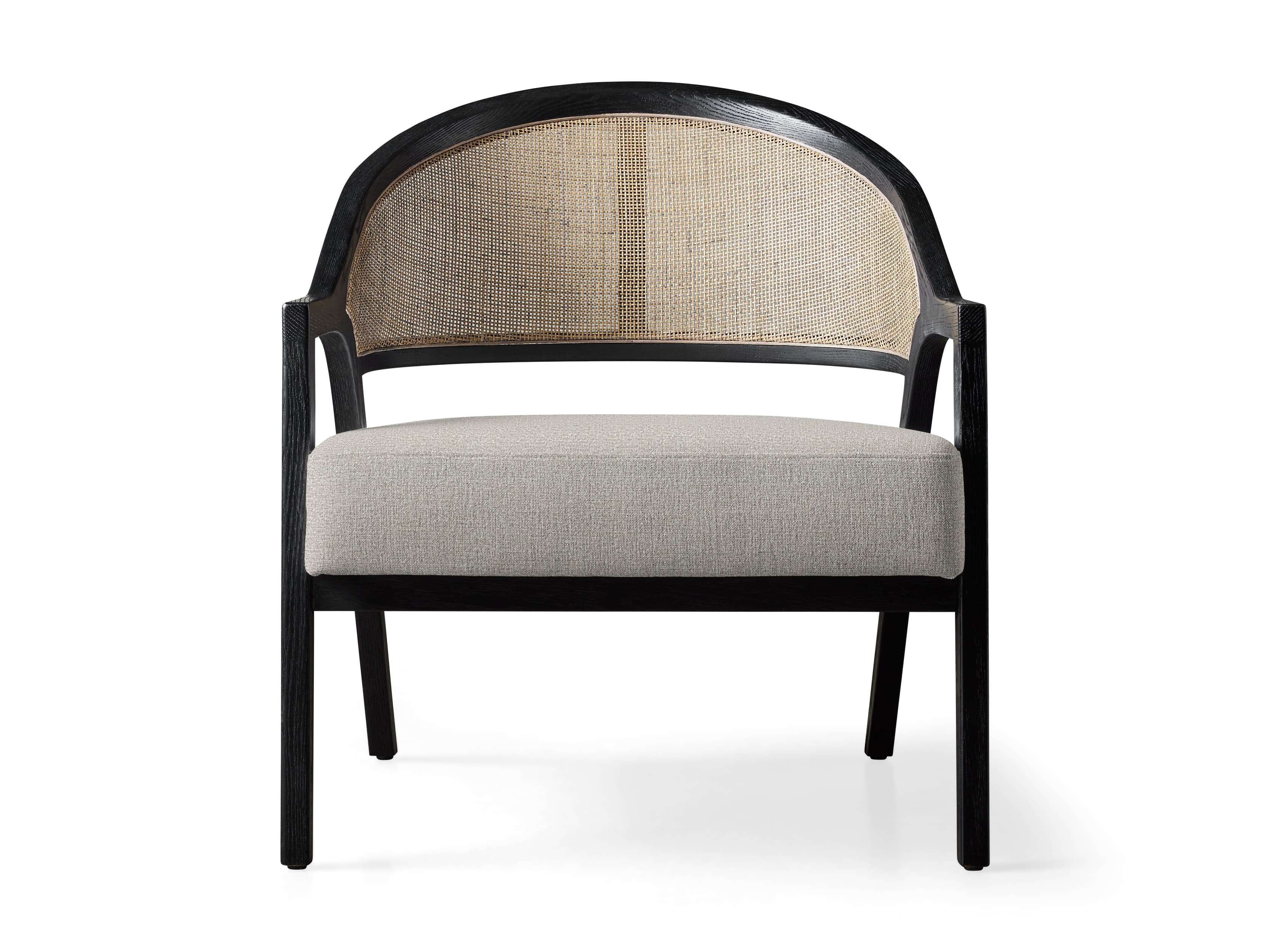 Aimee Modern Accent Chair in Nomad Snow - Stylish and Comfortable Living Room Seating for Home, Office, or Lounge Areas