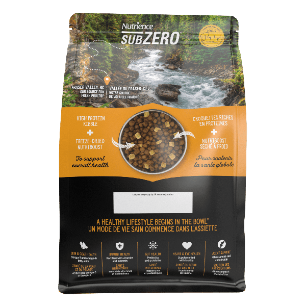 Nutrience SubZero Fraser Valley Small Breed Dry Dog Food - Premium Grain-Free Nutrition for Small Dogs - Perfect for Active & Indoor Pets
