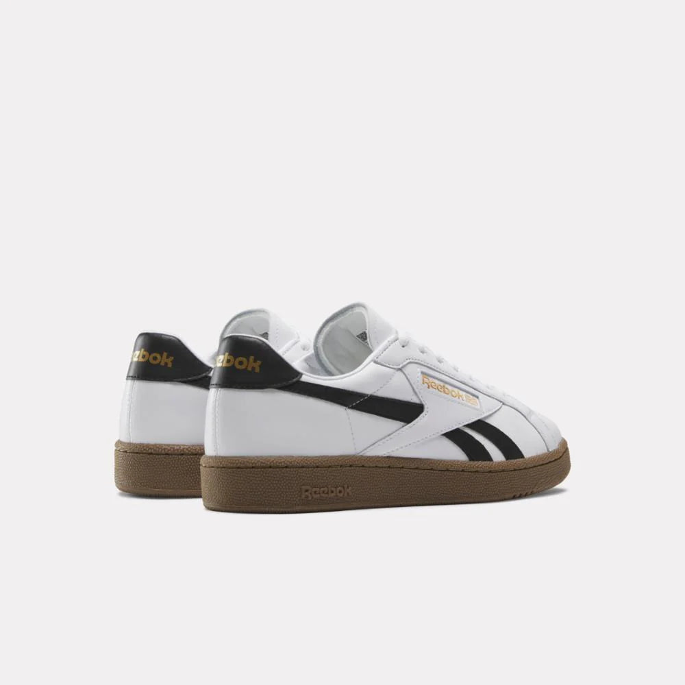 Men's Club C Grounds UK Sneakers - Classic Vintage Style Leather Shoes for Casual Wear & Street Fashion