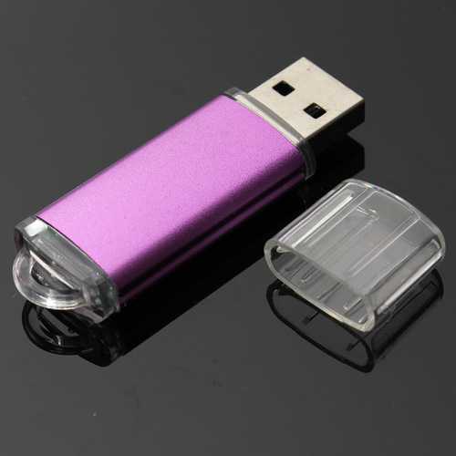 10-Pack 128MB USB 2.0 Flash Drives - Candy Purple Color Memory Sticks for Data Storage, File Transfer, School & Office Use
