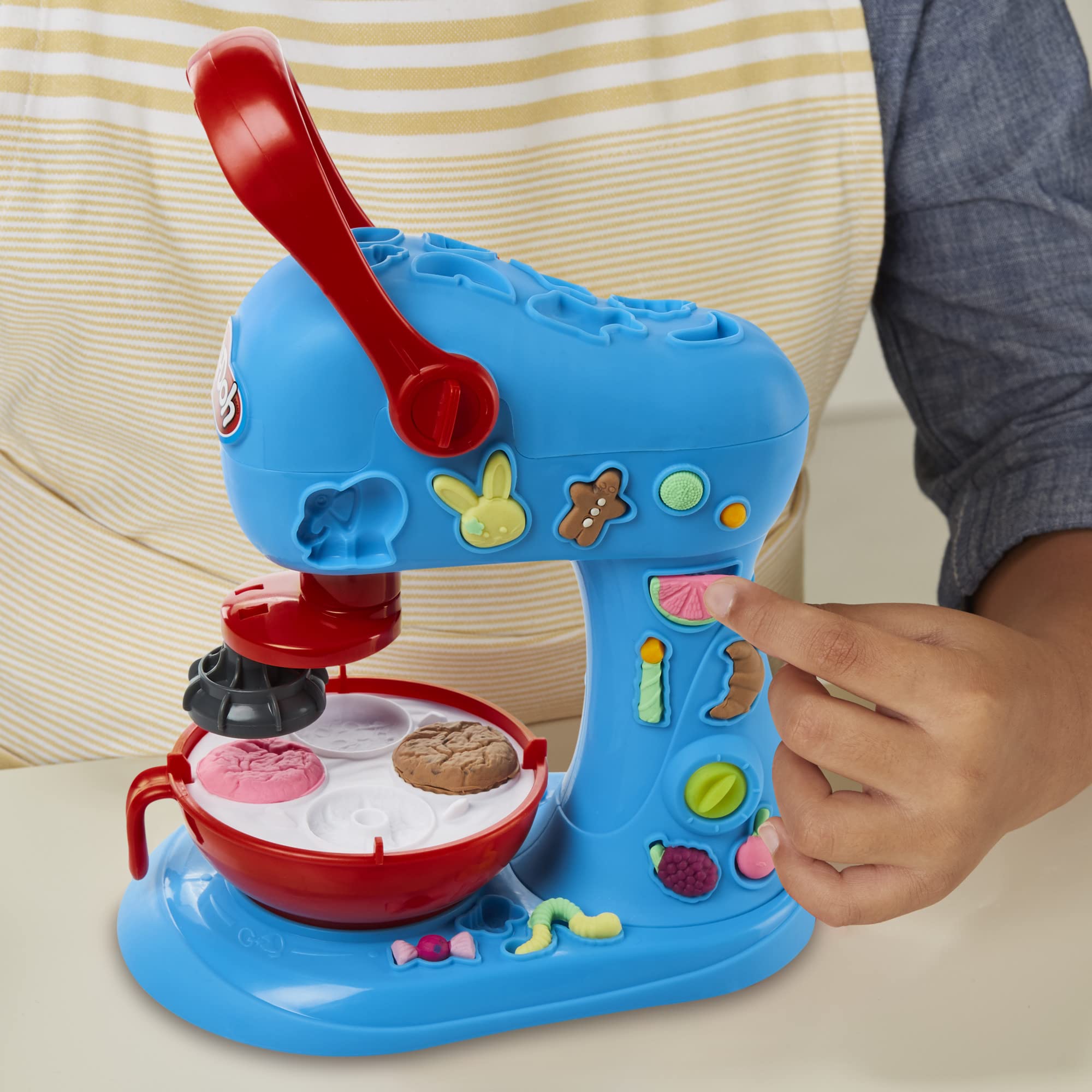 Play-Doh Kitchen Creations Ultimate Cookie Baking Playset - Toy Mixer, 25 Tools & 15 Non-Toxic Play Doh Cans | Amazon Exclusive Toddler Toys for Creative Pretend Play & Early Childhood Development
