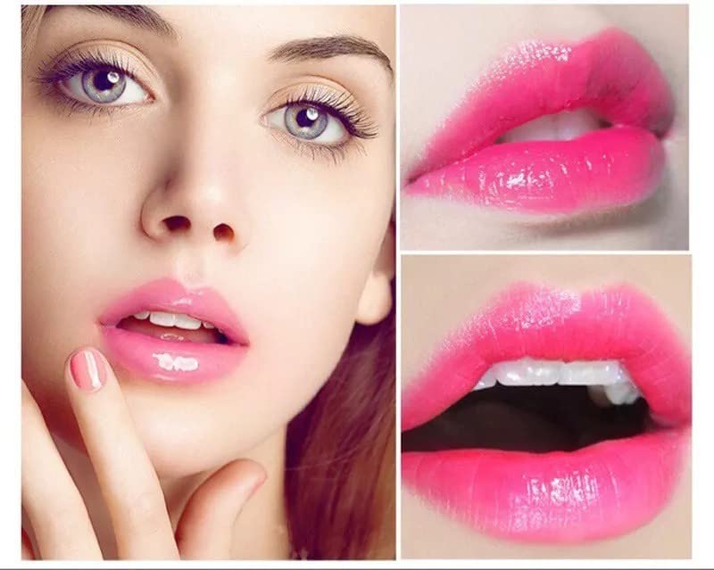 Temperature Changing Mood Lipstick - Hydrating Jelly Lipstick with Flower Design | Perfect for Parties, Date Nights & Everyday Wear