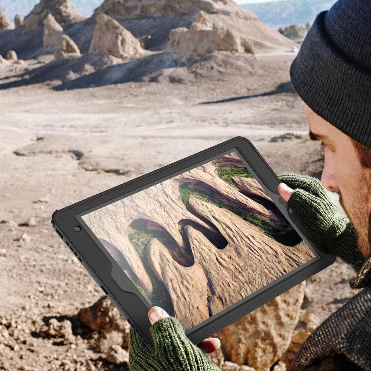 **Shockproof & Waterproof iPad 10.2 (2019) Case - IP68 Armor Protection, 360° Full-Body Cover - Perfect for Outdoor, Travel & Daily Use**