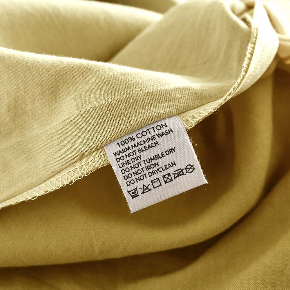 Premium Yellow Duvet Cover Set - King Size Bedding with Pillowcases, Soft & Breathable Cotton - Perfect for Master Bedroom, Guest Room, or Cozy Home Decor