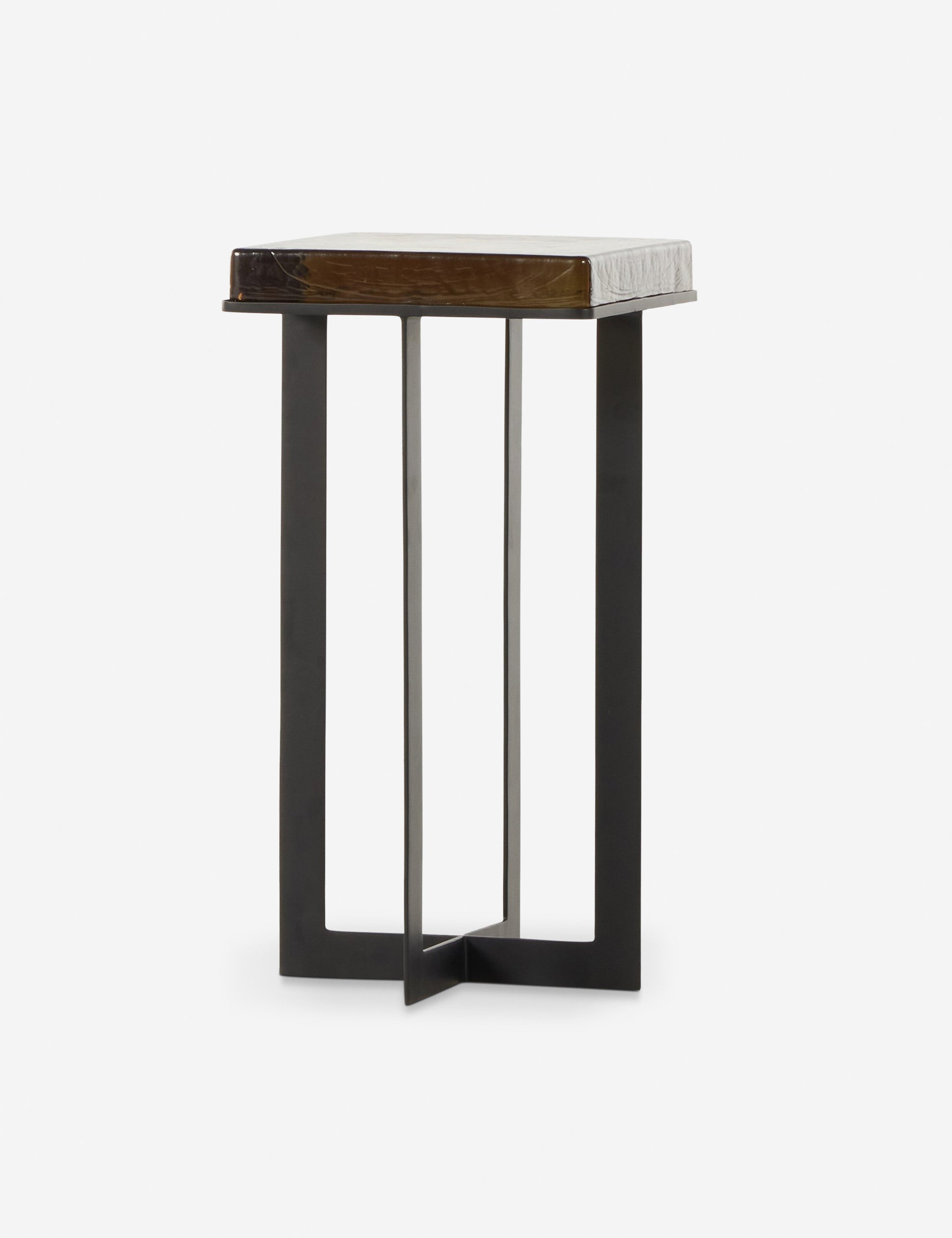 Ambra Side Table - Modern Wood Nightstand with Drawer for Bedroom, Living Room & Office - Stylish End Table for Home Decor & Storage
