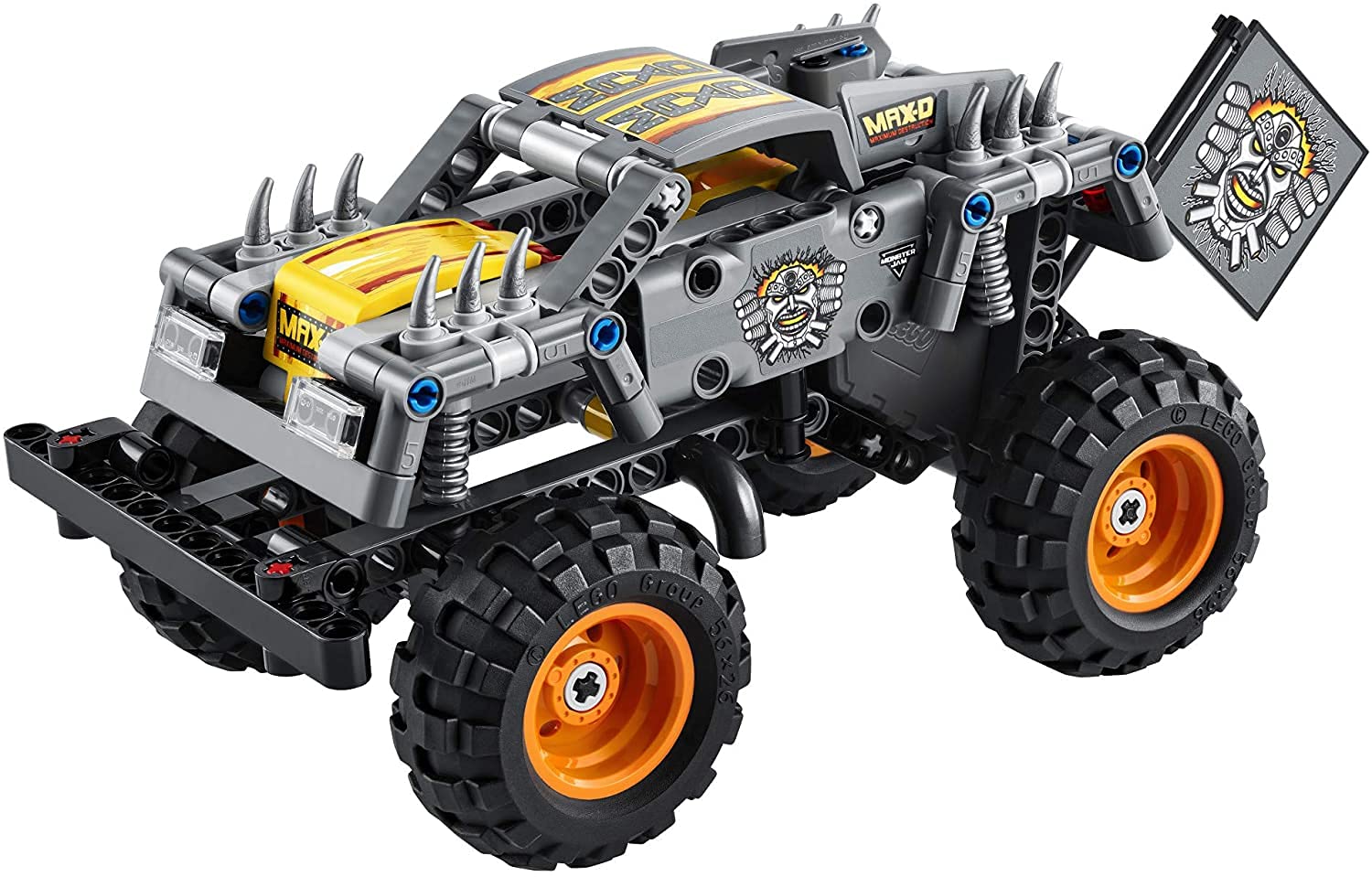 LEGO Technic 42119 Monster Jam Max-D Truck Building Kit - 230 Pieces, STEM Toy for Kids Ages 8+, Perfect for Creative Play & Collectors (New 2021 Model) - Great for Birthday Gifts & Construction Playtime