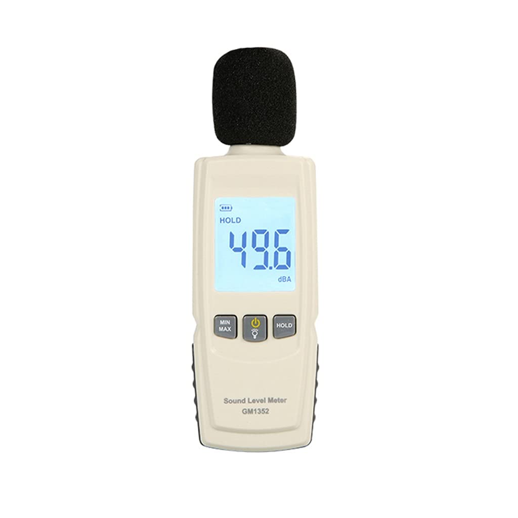 UOEIDOSB Digital Sound Decibel Meter - Professional Noise Level Tester with LCD Display | Accurate dB Meter for Home, Office, Construction & Industrial Noise Measurement