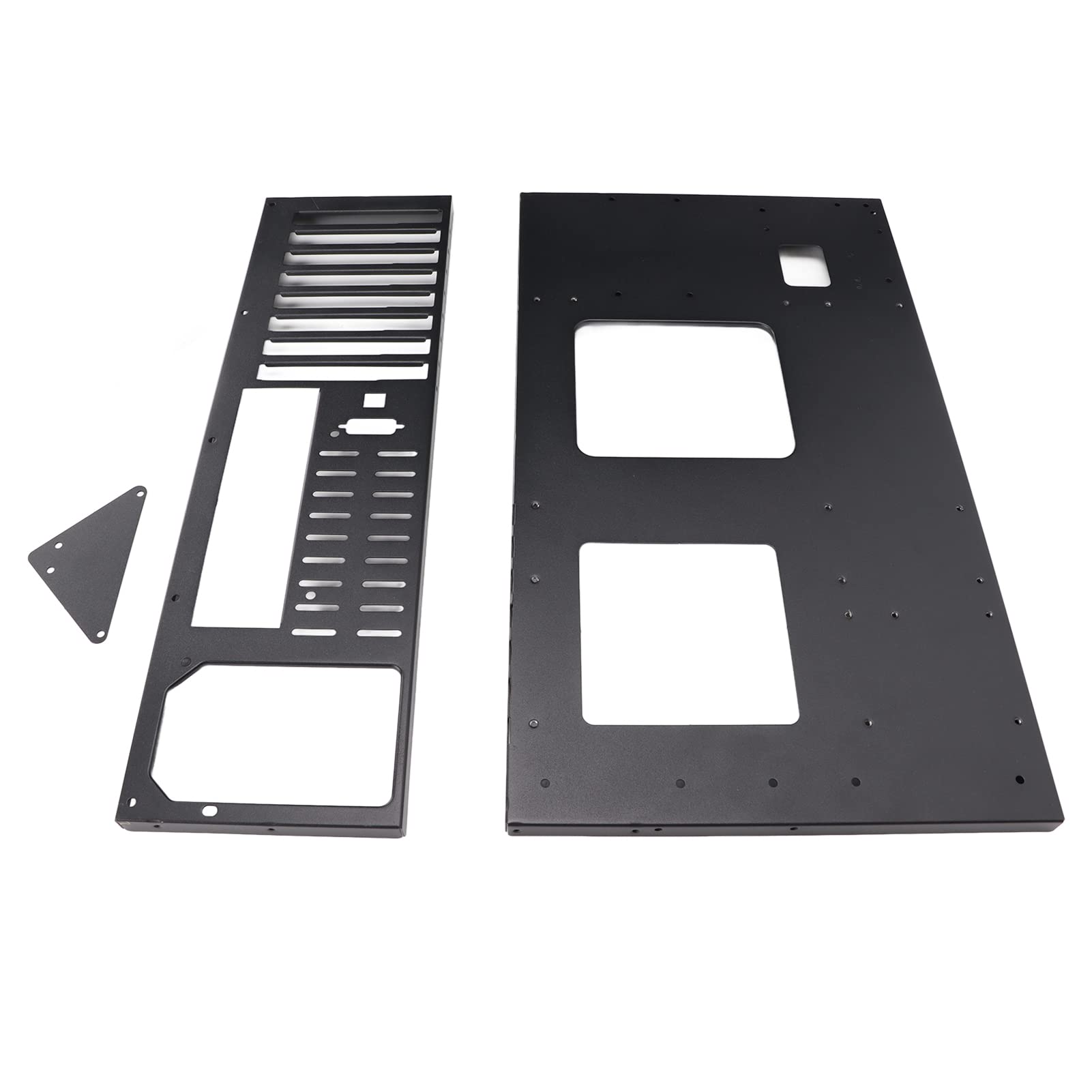 ATX/M-ATX/ITX Open Frame PC Case - High Airflow Gaming Computer Chassis for DIY Builds | Perfect for Mining Rigs, GPU Setups & Custom Motherboard Mounting | Superior Heat Dissipation for Optimal Performance