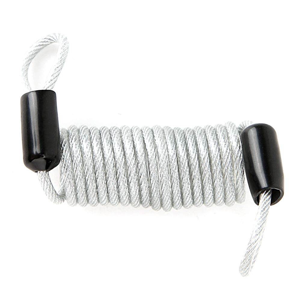 1m/3.3ft Stainless Steel Retractable Luggage Lock Cable - TSA Approved Travel Security Wire for Suitcases, Backpacks & Bags - Perfect for Airports, Hotels & Public Transport Safety