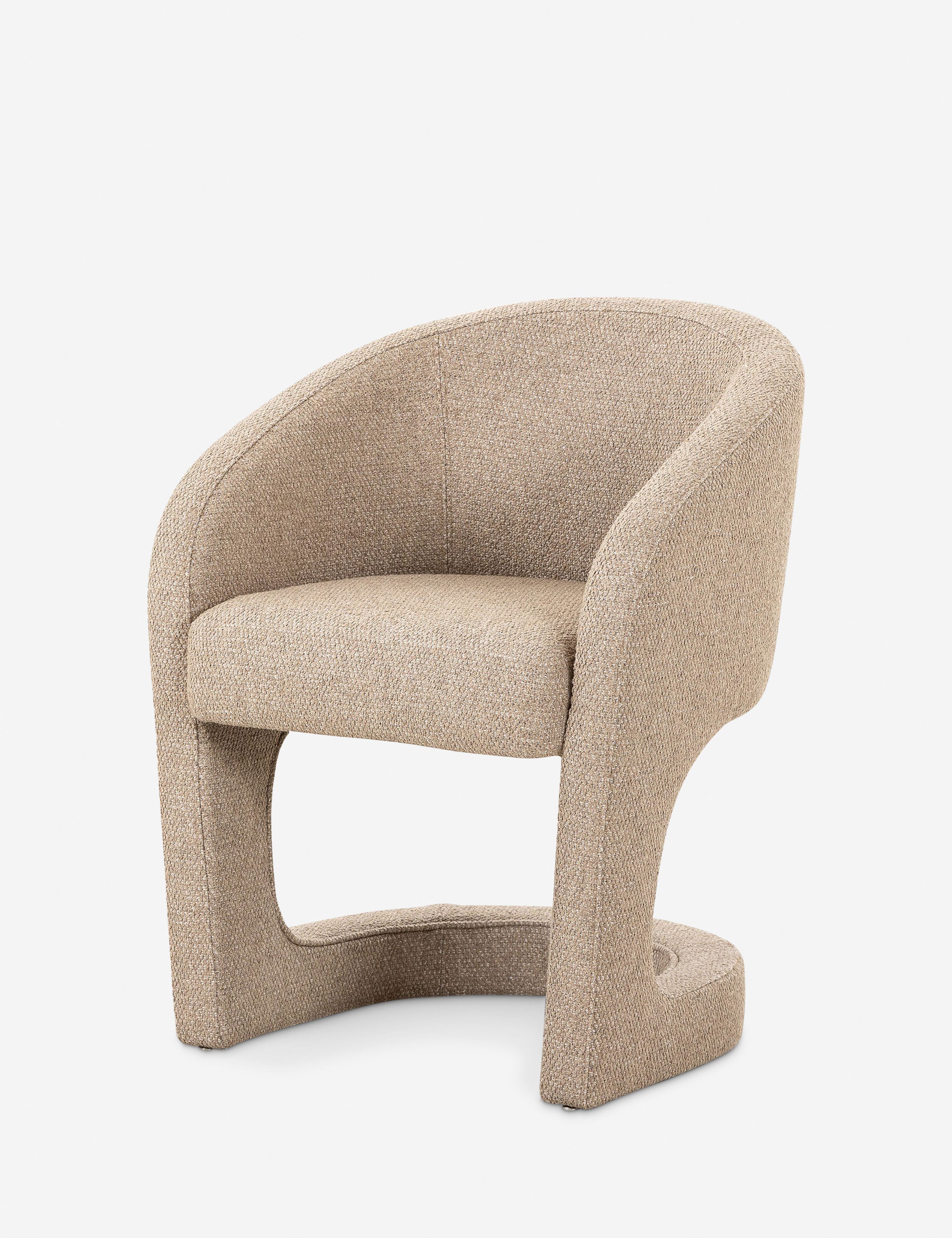 Modern Cobb Dining Chair - Sturdy Wooden Kitchen Chair with Upholstered Seat - Perfect for Dining Room, Kitchen, and Breakfast Nook