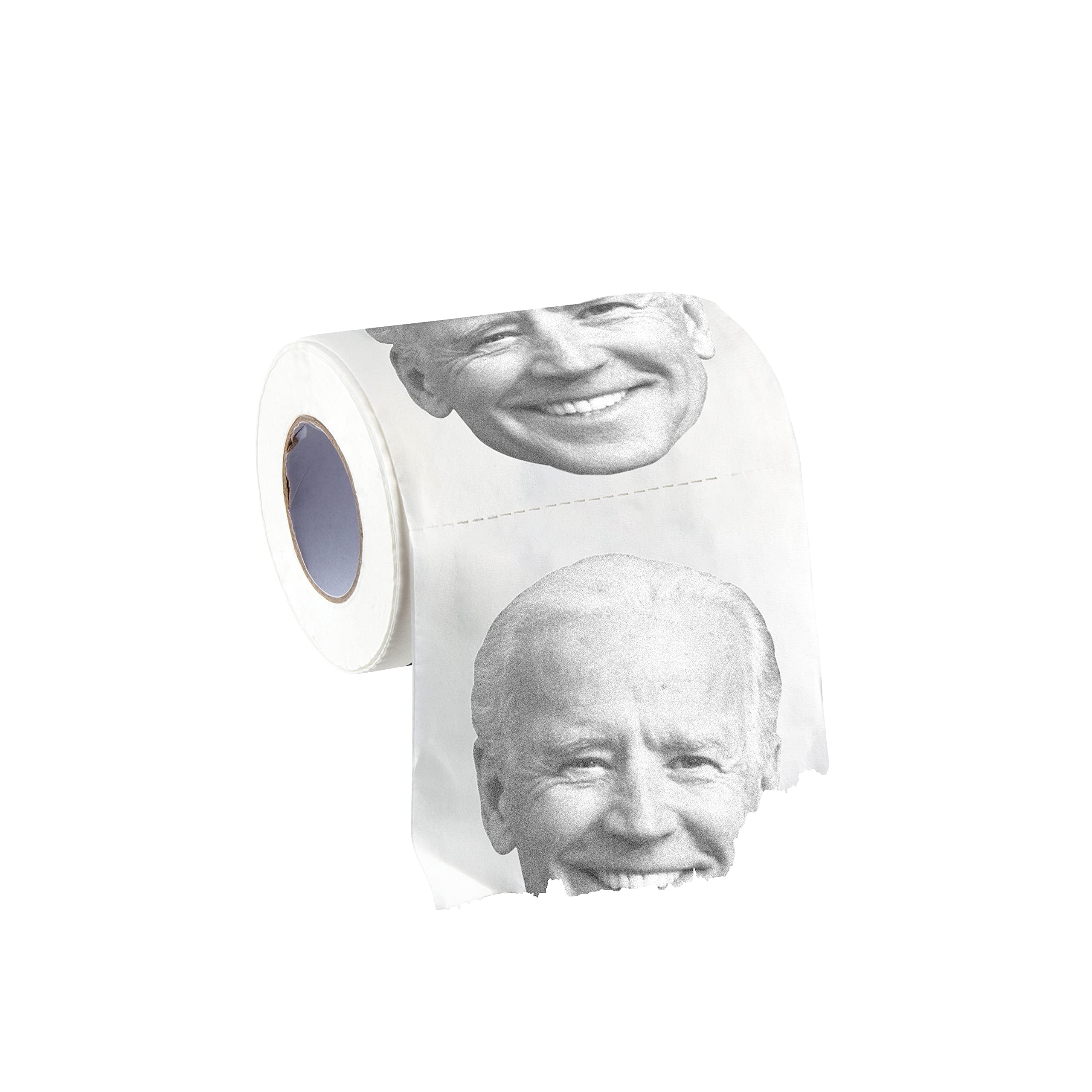 Joe Biden Themed Toilet Paper - Patriotic & Novelty Bathroom Tissue for Political Humor & Gag Gifts - Perfect for Elections, Political Parties, and Office Pranks