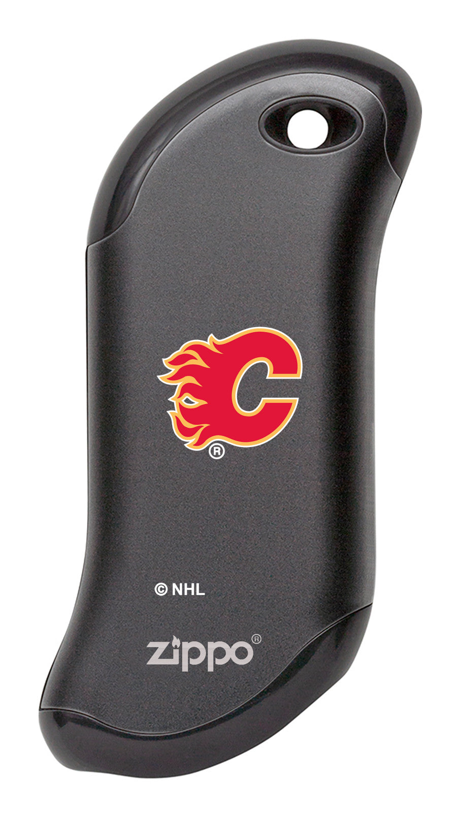 NHL Calgary Flames HeatBank® 9s Rechargeable Hand Warmer - Portable USB Heating Pouch for Winter Sports, Camping & Outdoor Activities