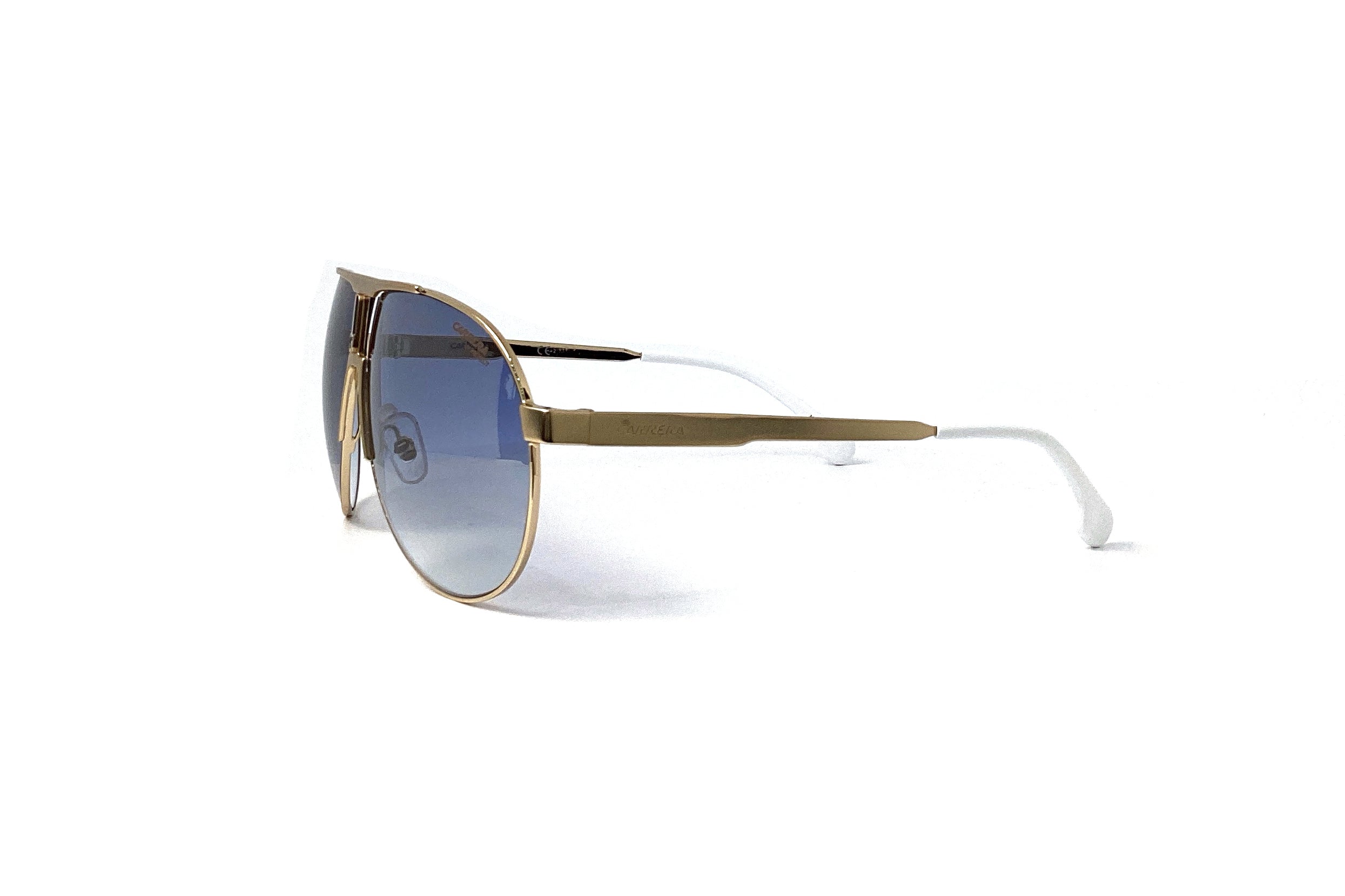 Carrera 1005/S Gold Sunglasses - Polarized UV Protection Aviator Style for Men & Women - Perfect for Driving, Travel, and Outdoor Activities