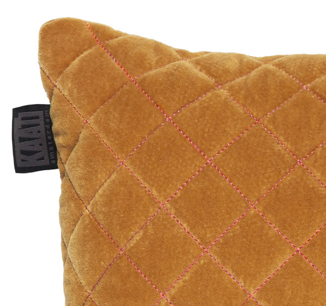 Equire 30x50cm Ochre Filled Cushion - Soft & Comfortable Throw Pillow for Sofa, Bed, Chair - Perfect for Living Room, Bedroom Decor & Home Accessories