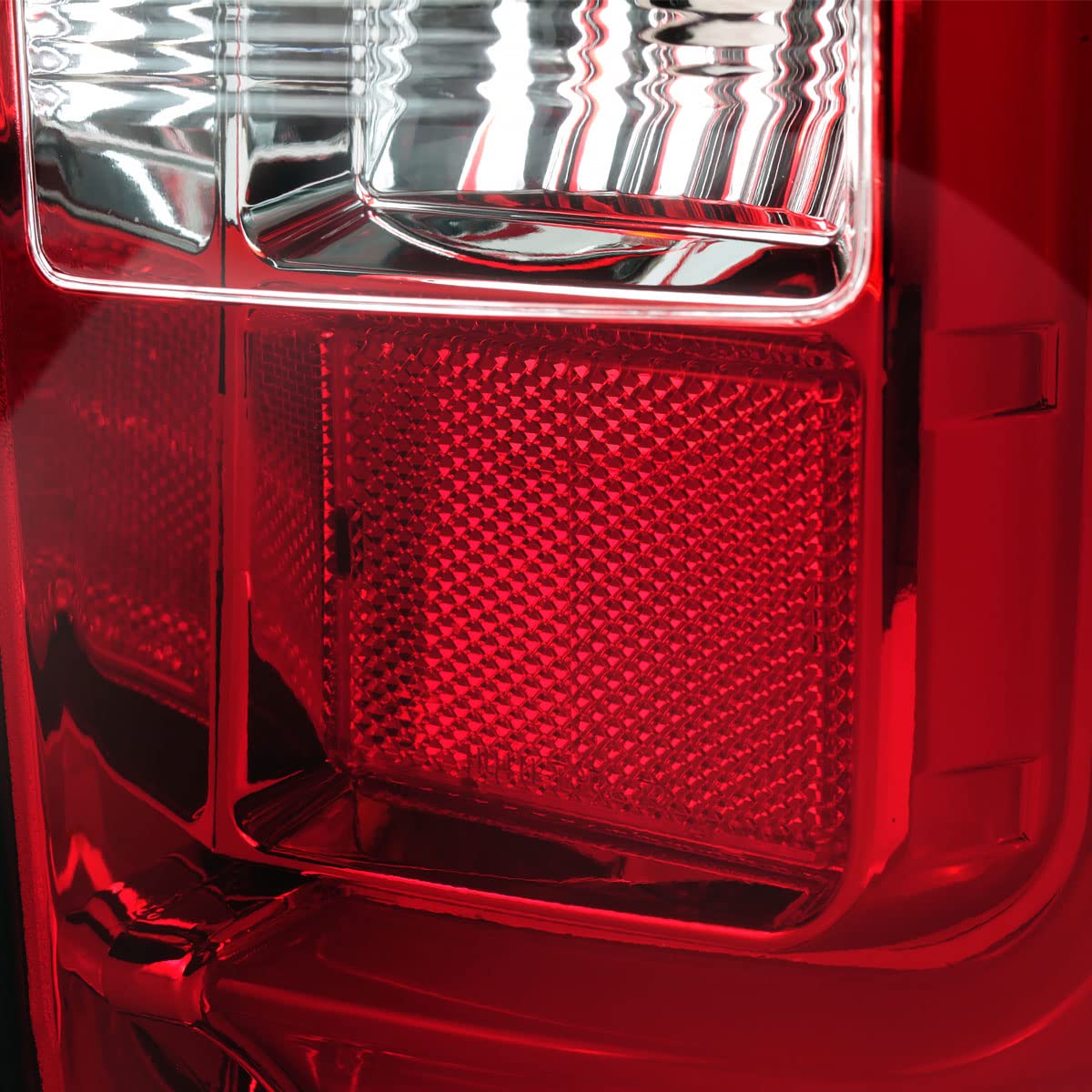 GMC Sierra 1500 2500HD 3500HD Pickup Truck LED Tail Lights Brake Lamps - Red Pair (2014-2018) | Durable & Bright Replacement for Enhanced Safety & Style | Perfect for Night Driving, Off-Roading & Custom Truck Upgrades