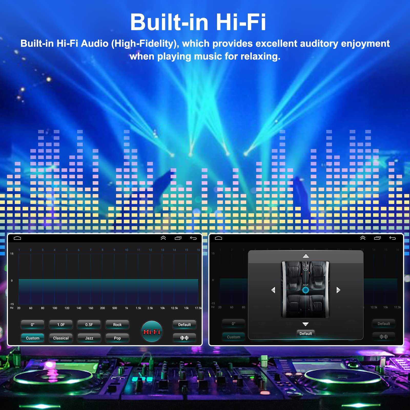 2+64GB Android 13 Car Stereo for Honda Civic 2001-2005 - 9