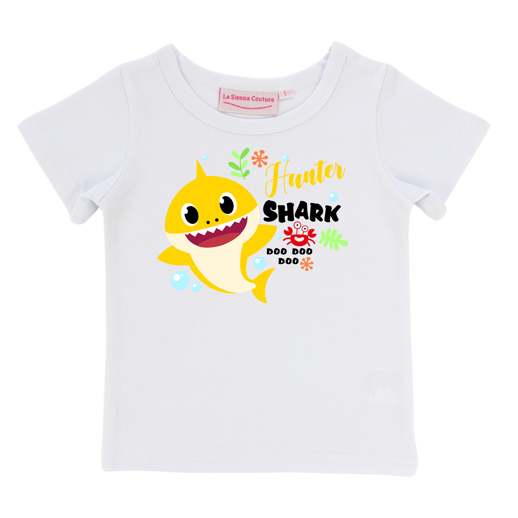 Baby Shark Unisex T-Shirt - Soft Cotton Custom Graphic Tee for Boys & Girls | Perfect for Playdates, Birthday Parties & Family Outings