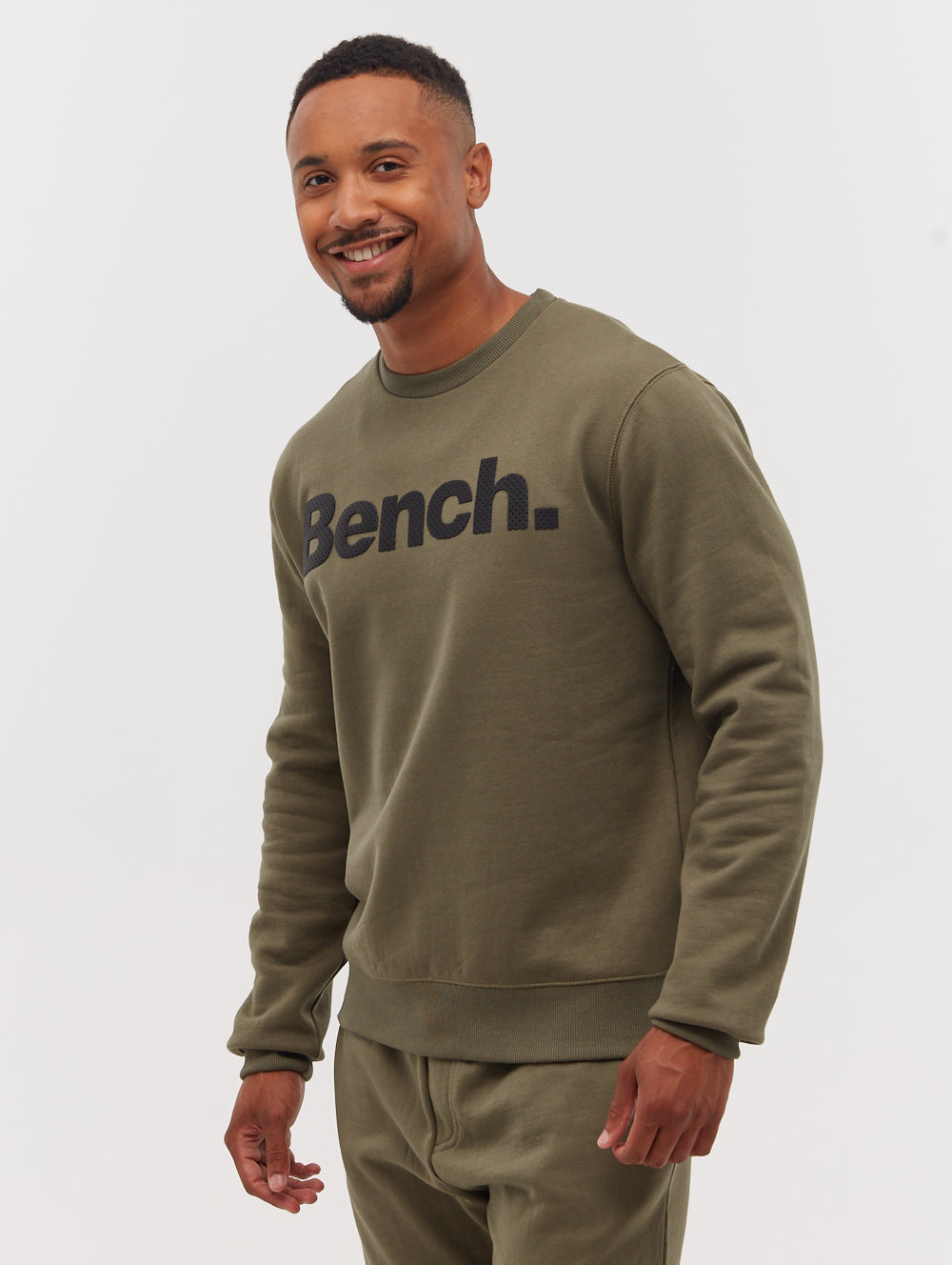 Tipster Perforated Logo Crew Neck Sweatshirt - Comfortable Casual Pullover for Men & Women | Perfect for Streetwear, Gym, and Everyday Wear