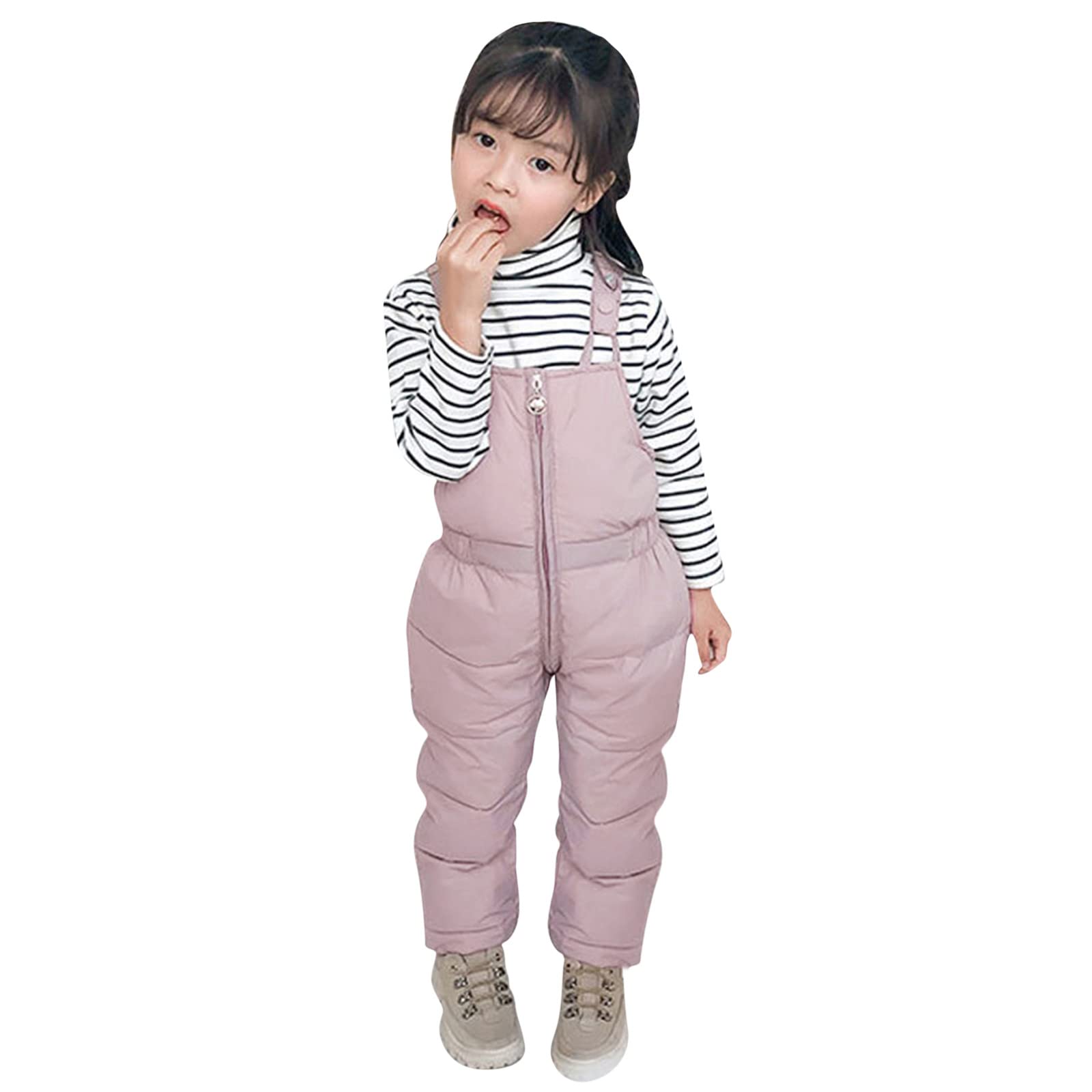 **Kids Snow Pants & Bibs for Boys & Girls - Waterproof Winter Snow Pants Size 7/8 - Warm & Durable for Skiing, Snowboarding & Outdoor Play**