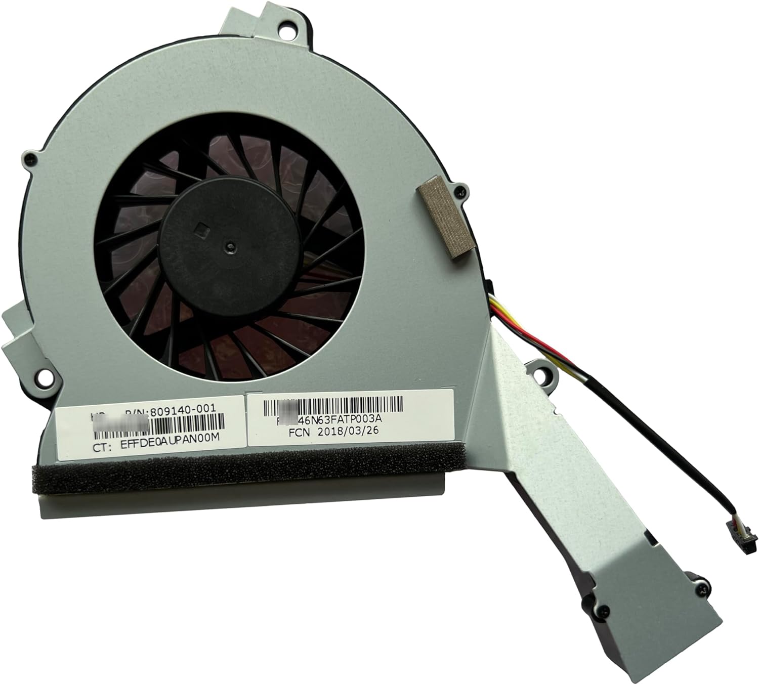 HP Pavilion All-in-One CPU Cooling Fan Module 809140-001 - Replacement Cooling Fan for HP All-in-One PCs | Perfect for Home & Office Computer Maintenance