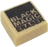 Black Magic Eraser Grip Tape Cleaner - Premium Skateboard & Longboard Grip Tape Cleaning Tool for Easy Maintenance | Perfect for Skateboarders, Longboarders & Scooter Riders