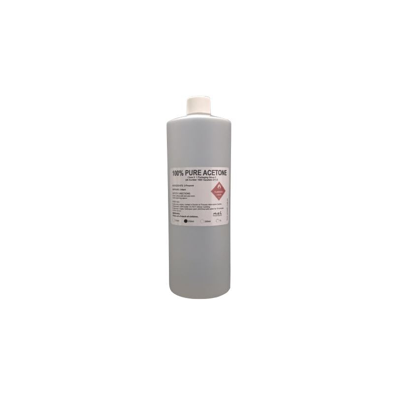 100% Pure Acetone for Nails, Beauty & Cleaning - Professional Grade, Fast-Drying, Non-Toxic Acetone Solution for Nail Polish Removal, Makeup Tools & Household Cleaning