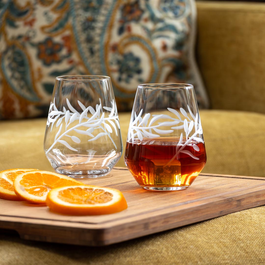 18oz Stemless Wine Tumbler Glasses - Set of 12, Unbreakable BPA-Free Glassware for Red & White Wine, Perfect for Parties, Weddings, and Outdoor Events