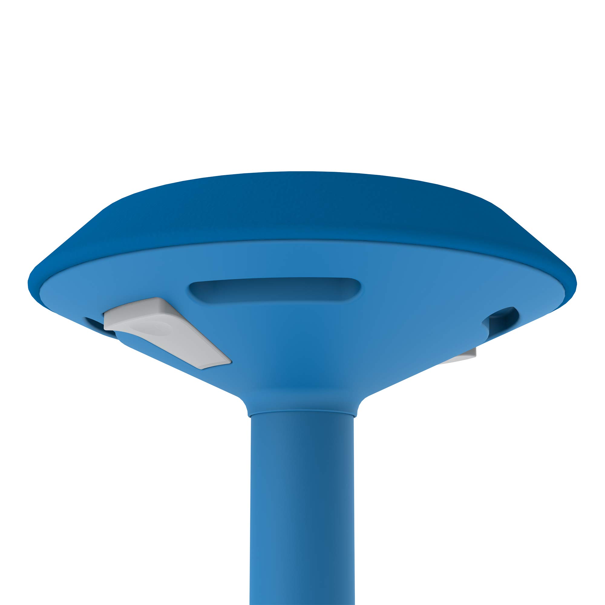 Learniture Adjustable-Height Active Motion Stool with Circular Seat - Ergonmic Flexible Seating for School Classroom, Office or Home Study - Brilliant Blue (LNT-NUS800-BB-SO) - Perfect for ADHD Focus, Wobble Chair for Kids & Adults, Active Sitting Solution for Workstations
