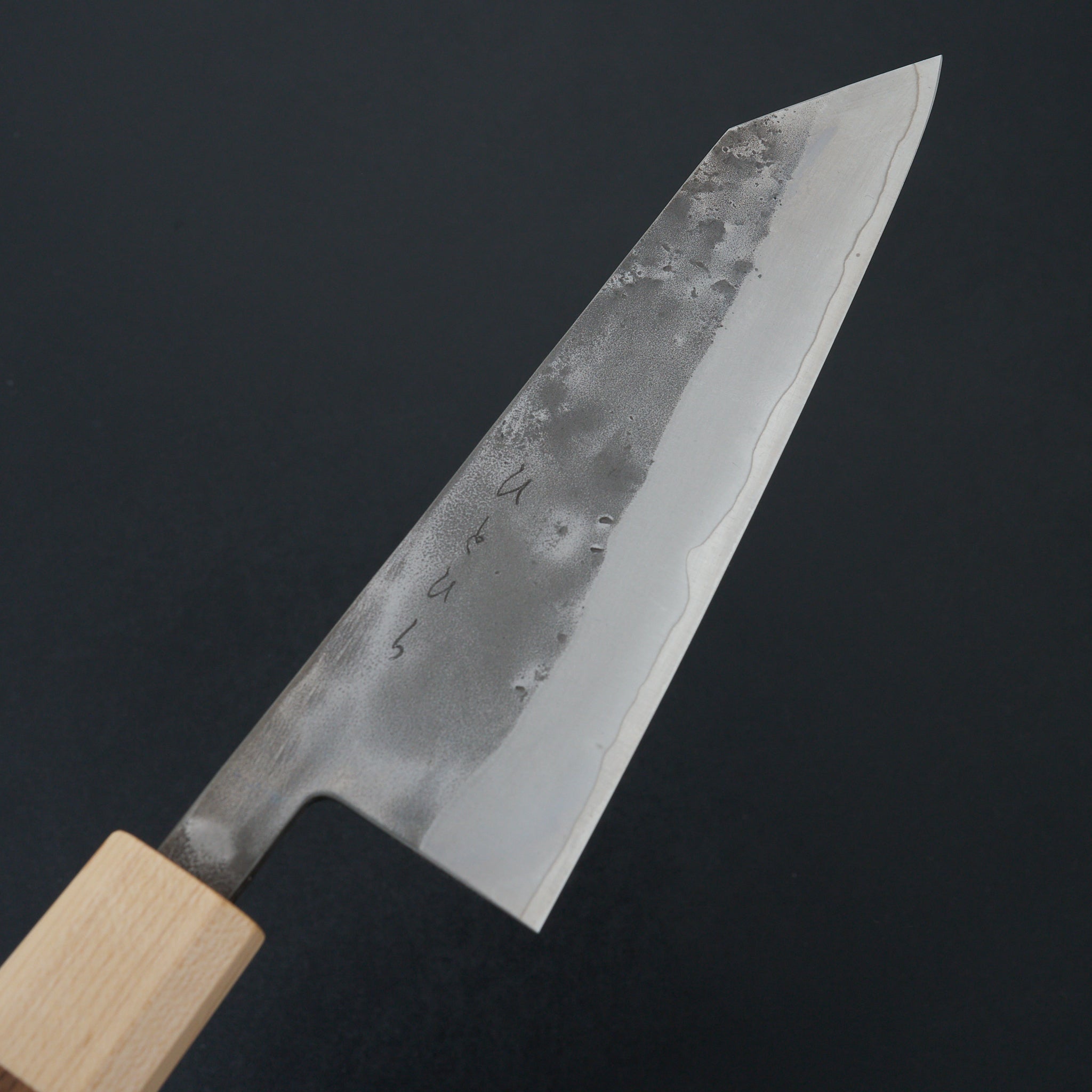 Hitohira TD SLD Nashiji Bunka Knife 170mm with Walnut Handle - Japanese Chef Knife for Precision Slicing, Dicing & Vegetable Prep