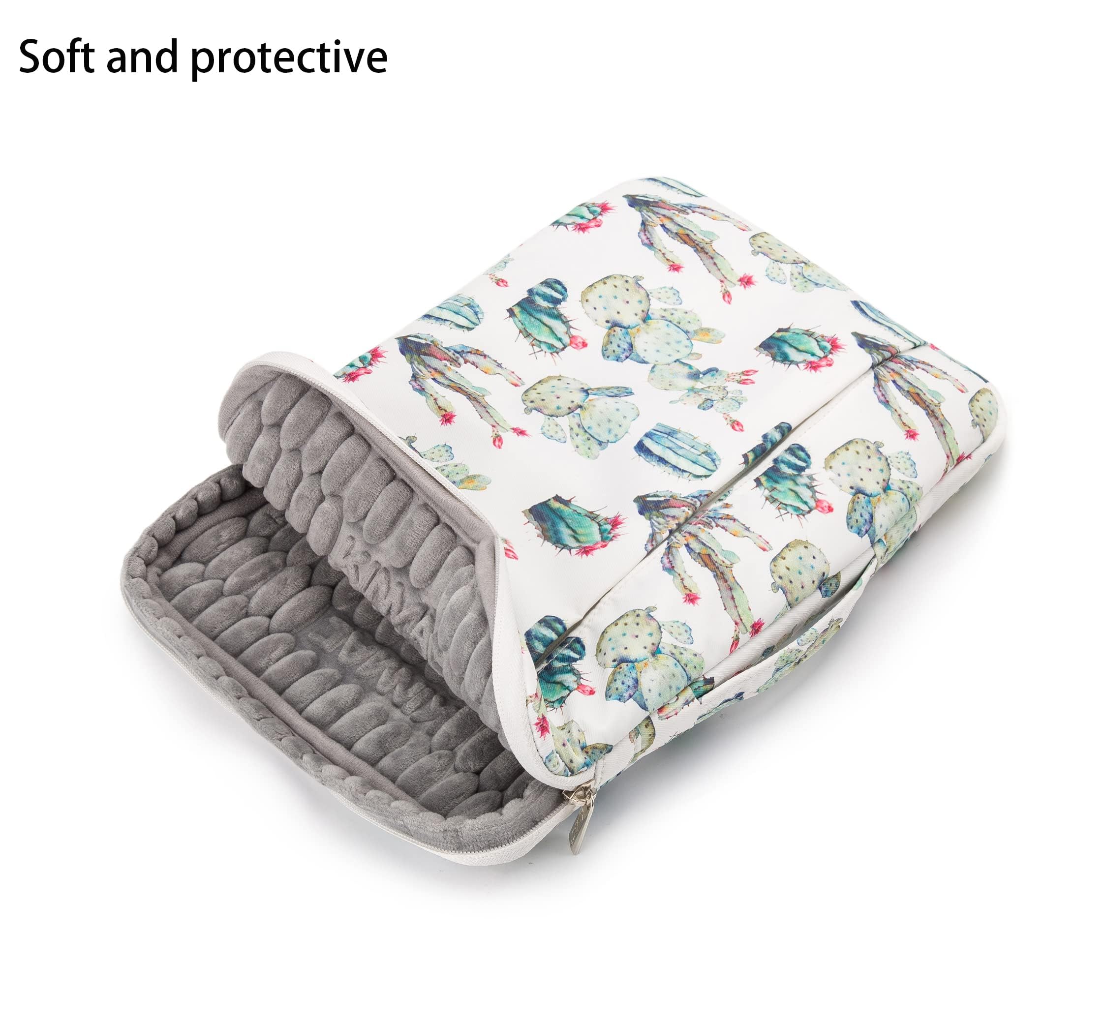 360° Protective Water Resistant Laptop Sleeve Case for MacBook Pro 13 inch & Air 13 inch, iPad Pro 11 inch - Durable Handle Design for Travel, School & Office Use