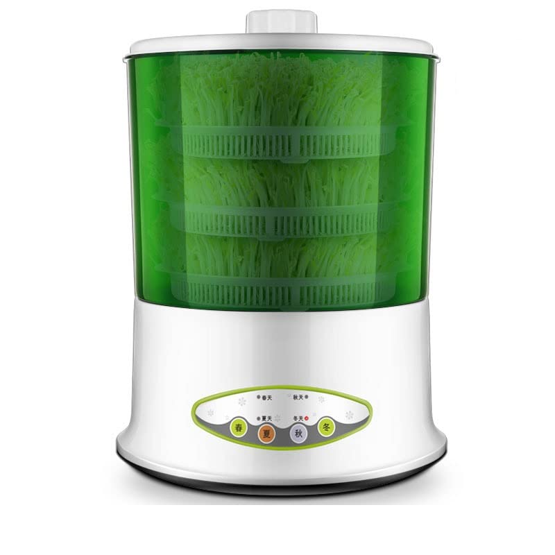 Automatic 3-Tier Sprouter Machine for Beans & Seeds – Large Capacity Sprouting & Seedling Grower – Perfect for Home Gardening, Healthy Eating & Organic Farming
